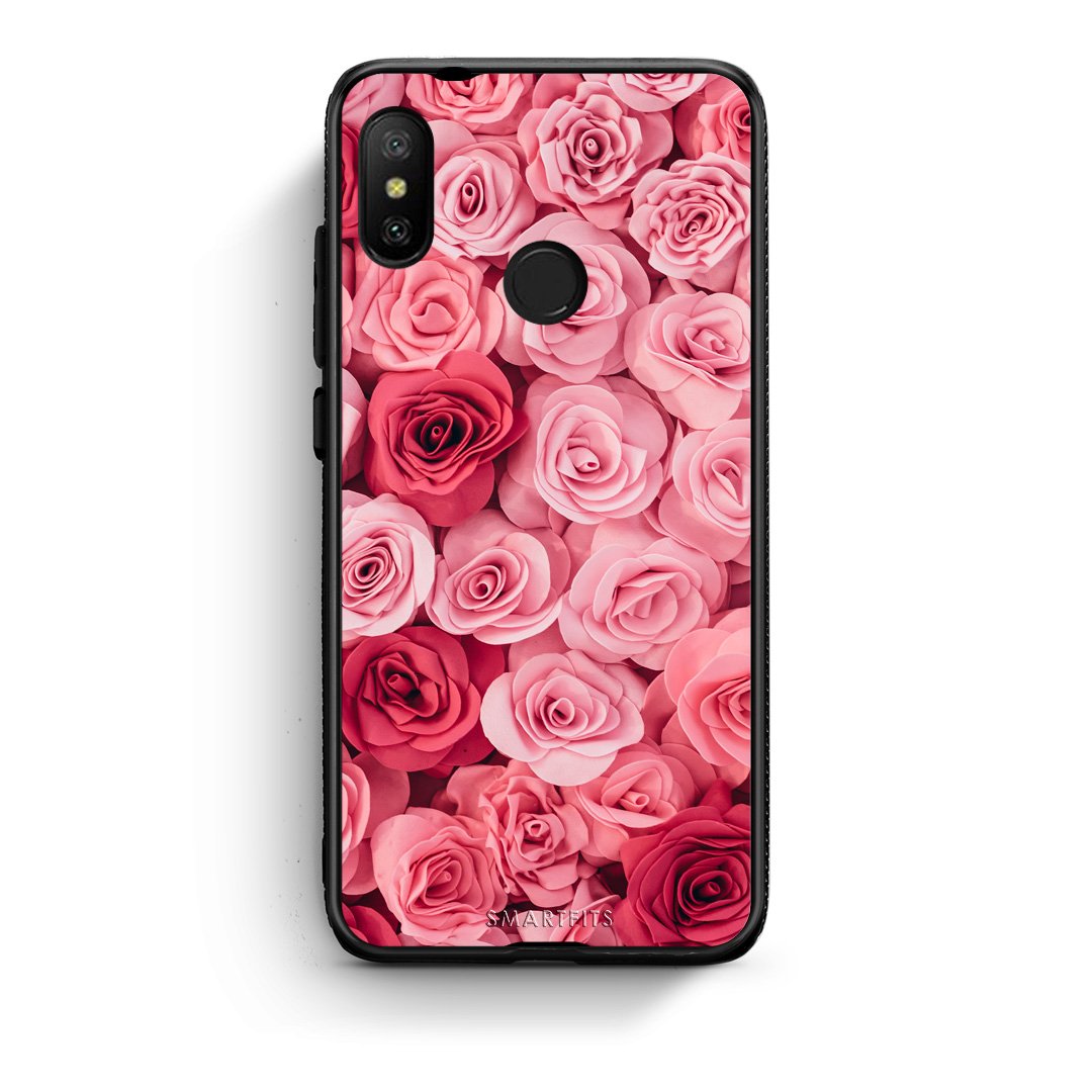 4 - Xiaomi Mi A2 Lite RoseGarden Valentine case, cover, bumper