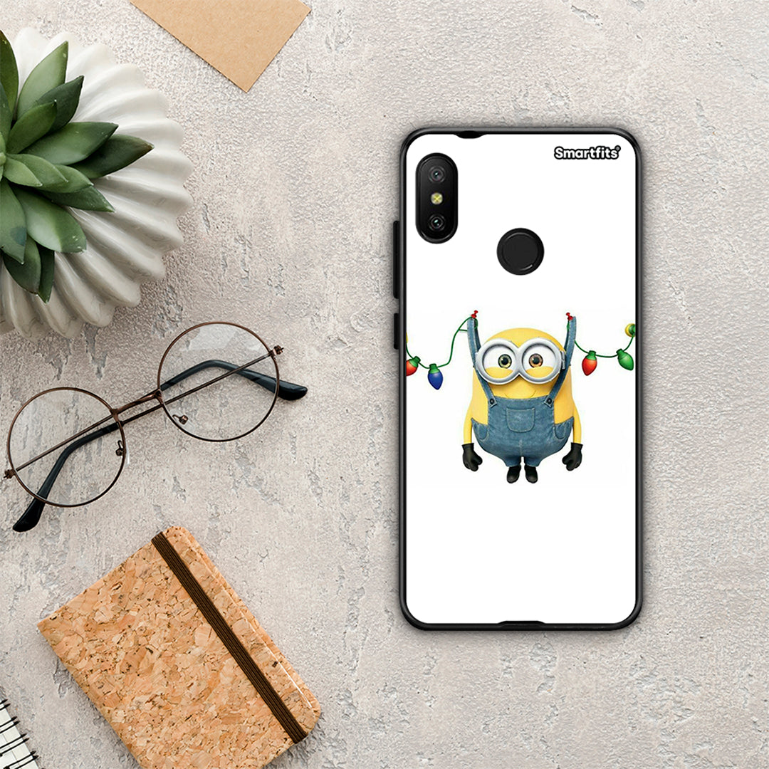 Xmas Minion Lights - Xiaomi Mi A2 Lite case