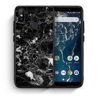 Thumbnail for Θήκη Xiaomi Mi A2 Male Marble από τη Smartfits με σχέδιο στο πίσω μέρος και μαύρο περίβλημα | Xiaomi Mi A2 Male Marble case with colorful back and black bezels