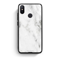 Thumbnail for 2 - Xiaomi Mi A2  White marble case, cover, bumper