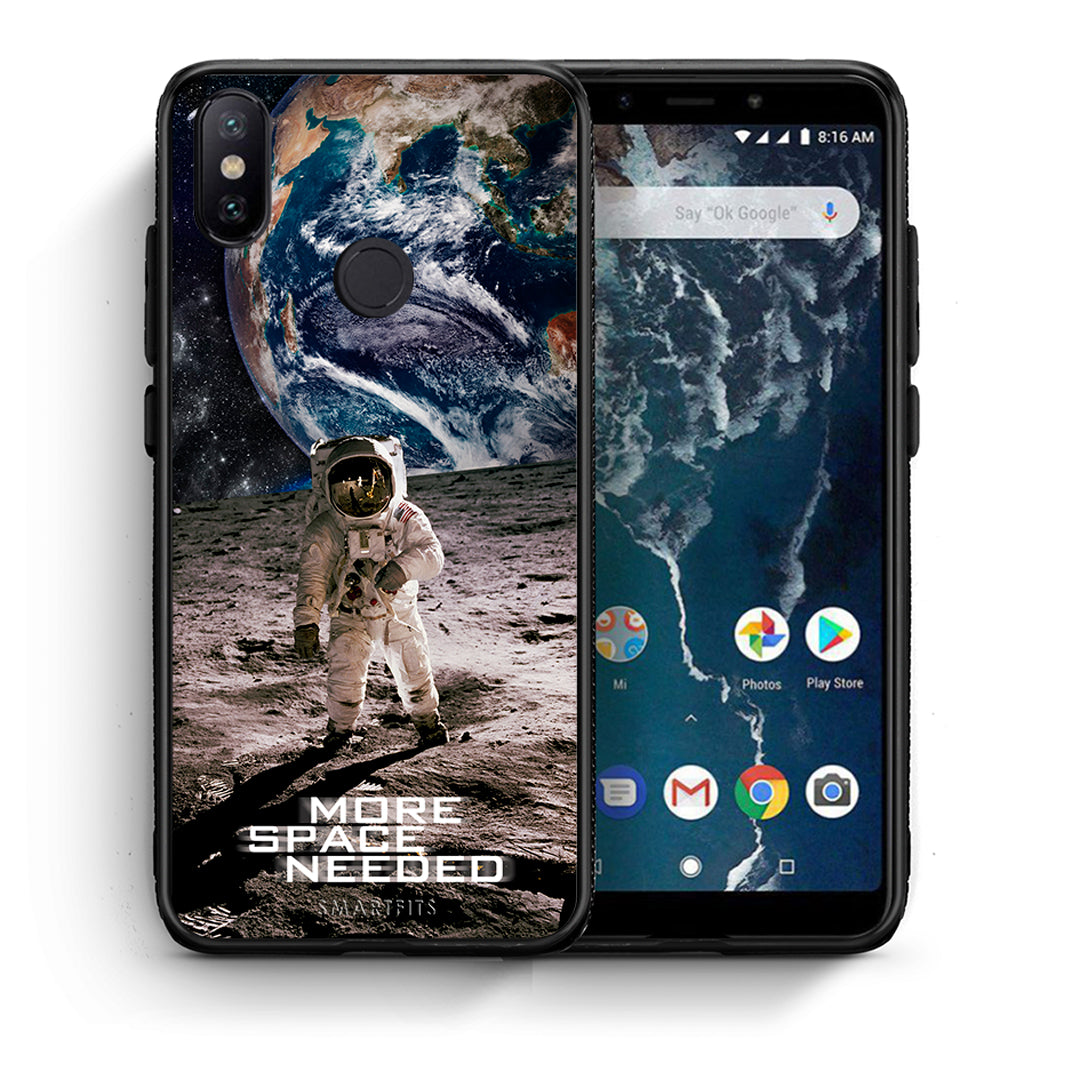 Θήκη Xiaomi Mi A2 More Space από τη Smartfits με σχέδιο στο πίσω μέρος και μαύρο περίβλημα | Xiaomi Mi A2 More Space case with colorful back and black bezels