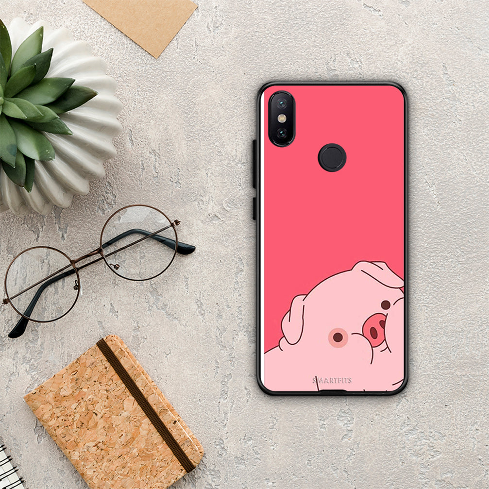 Pig Love 1 - Xiaomi Mi A2 θήκη