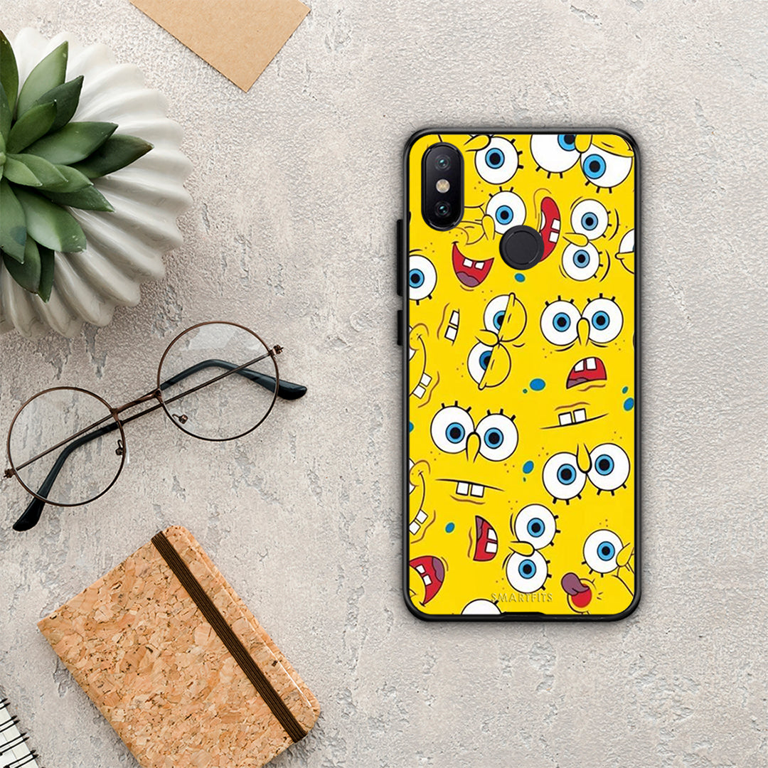 Popart Sponge - Xiaomi Mi A2 case