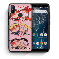 Thumbnail for Θήκη Αγίου Βαλεντίνου Xiaomi Mi A2 Puff Love από τη Smartfits με σχέδιο στο πίσω μέρος και μαύρο περίβλημα | Xiaomi Mi A2 Puff Love case with colorful back and black bezels