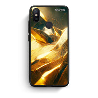 Thumbnail for Xiaomi Mi A2 Real Gold θήκη από τη Smartfits με σχέδιο στο πίσω μέρος και μαύρο περίβλημα | Smartphone case with colorful back and black bezels by Smartfits