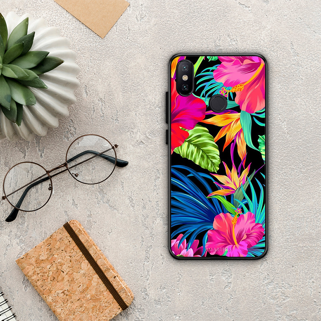 Tropical Flowers - Xiaomi Mi A2 case