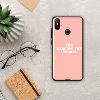 Thumbnail for You Deserve The World - Xiaomi Mi A2 case