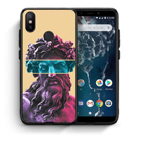 Thumbnail for Θήκη Αγίου Βαλεντίνου Xiaomi Mi A2 Zeus Art από τη Smartfits με σχέδιο στο πίσω μέρος και μαύρο περίβλημα | Xiaomi Mi A2 Zeus Art case with colorful back and black bezels