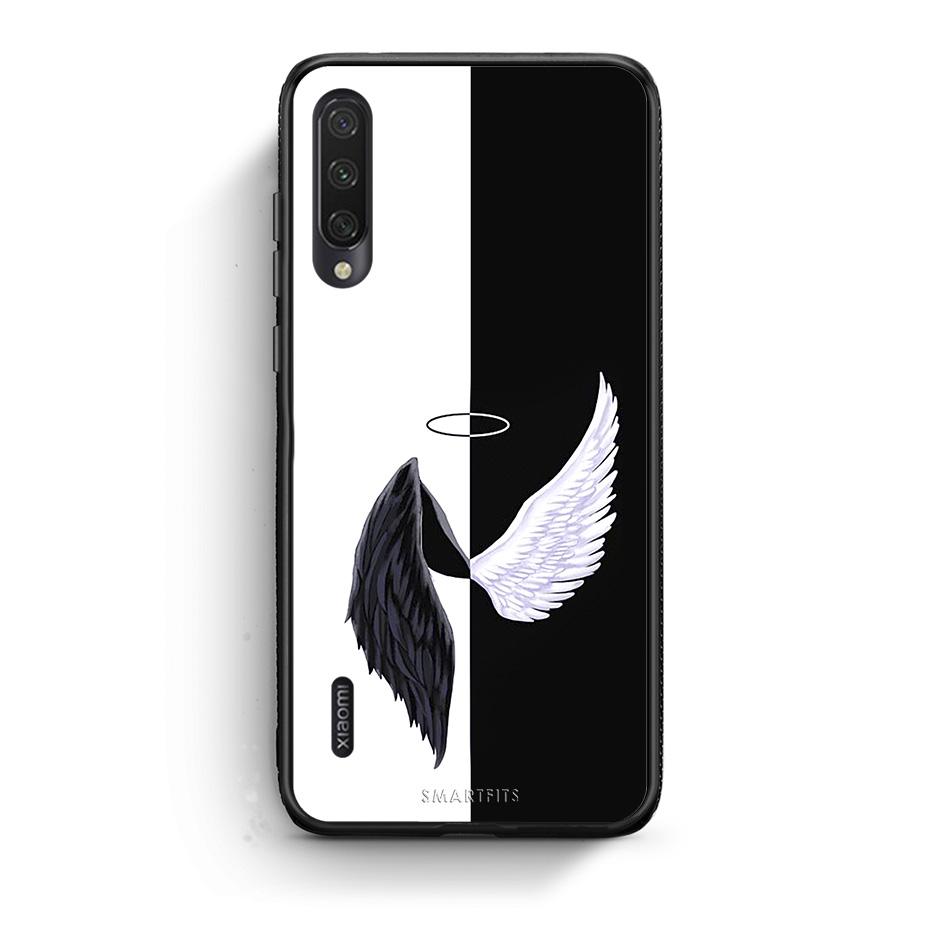 Xiaomi Mi A3 Angels Demons θήκη από τη Smartfits με σχέδιο στο πίσω μέρος και μαύρο περίβλημα | Smartphone case with colorful back and black bezels by Smartfits