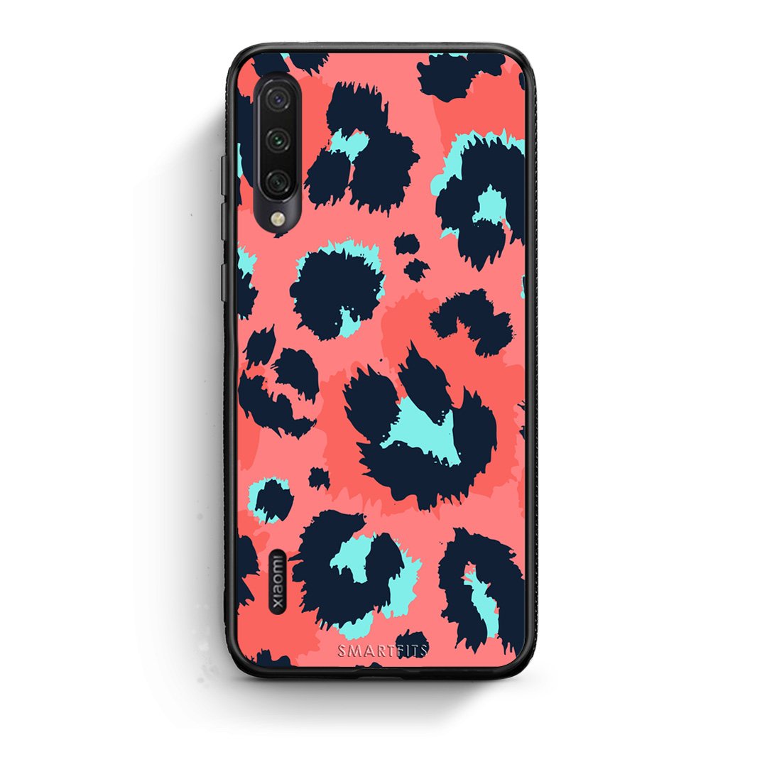 22 - Xiaomi Mi A3  Pink Leopard Animal case, cover, bumper