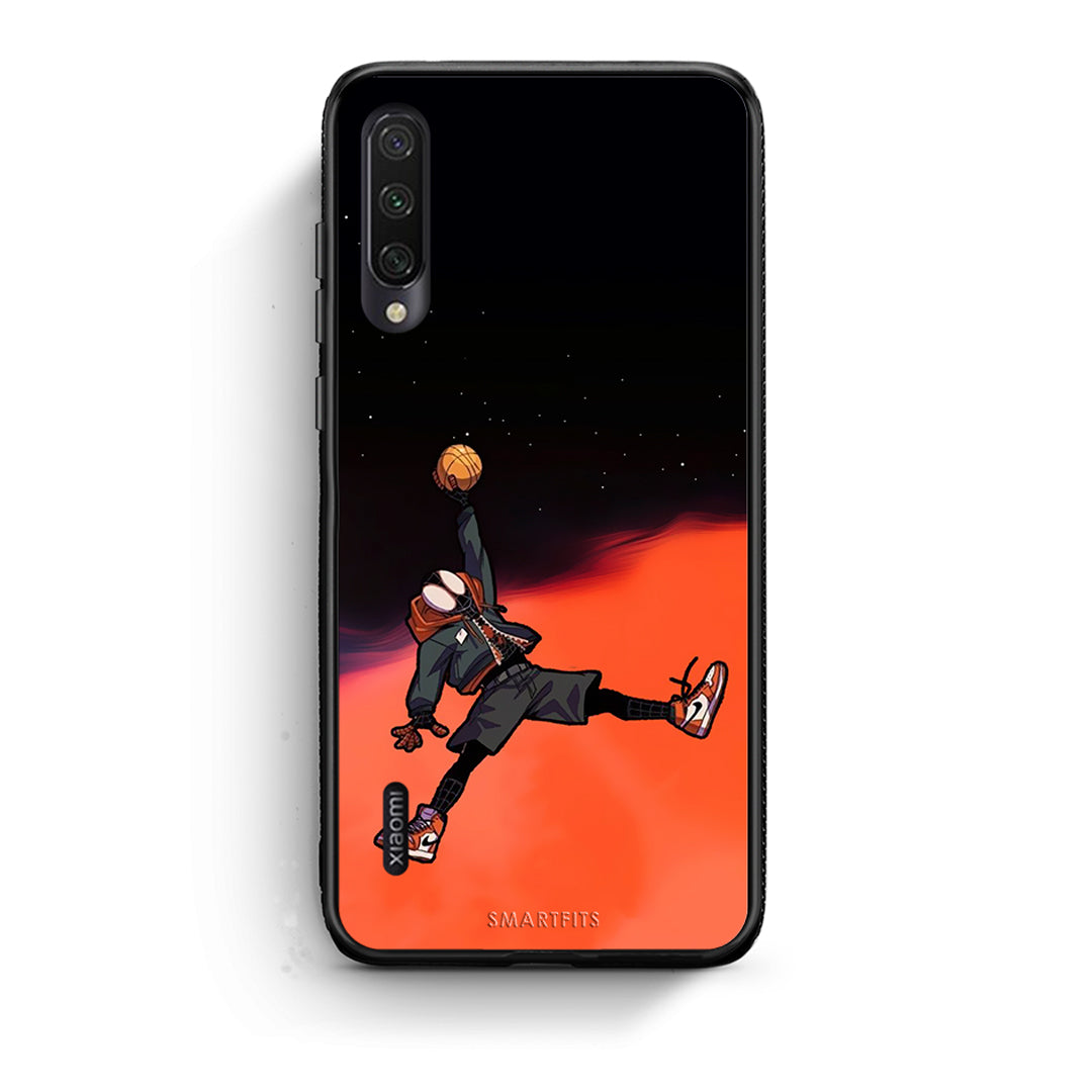 Xiaomi Mi A3 Basketball Hero θήκη από τη Smartfits με σχέδιο στο πίσω μέρος και μαύρο περίβλημα | Smartphone case with colorful back and black bezels by Smartfits