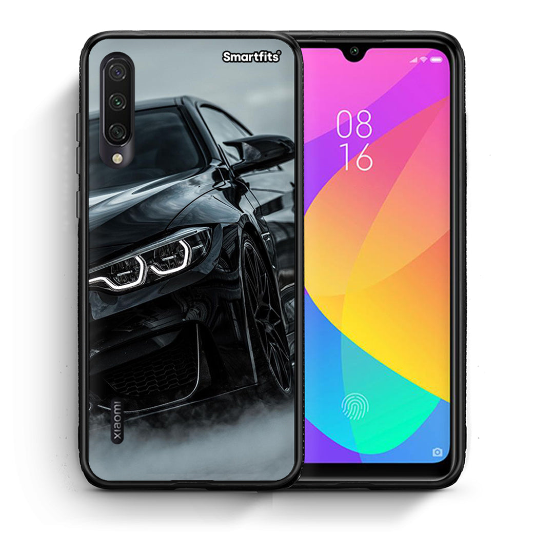 Θήκη Xiaomi Mi A3 Black BMW από τη Smartfits με σχέδιο στο πίσω μέρος και μαύρο περίβλημα | Xiaomi Mi A3 Black BMW case with colorful back and black bezels