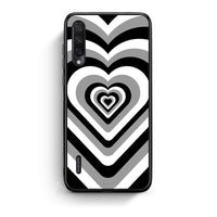 Thumbnail for Xiaomi Mi A3 Black Hearts θήκη από τη Smartfits με σχέδιο στο πίσω μέρος και μαύρο περίβλημα | Smartphone case with colorful back and black bezels by Smartfits
