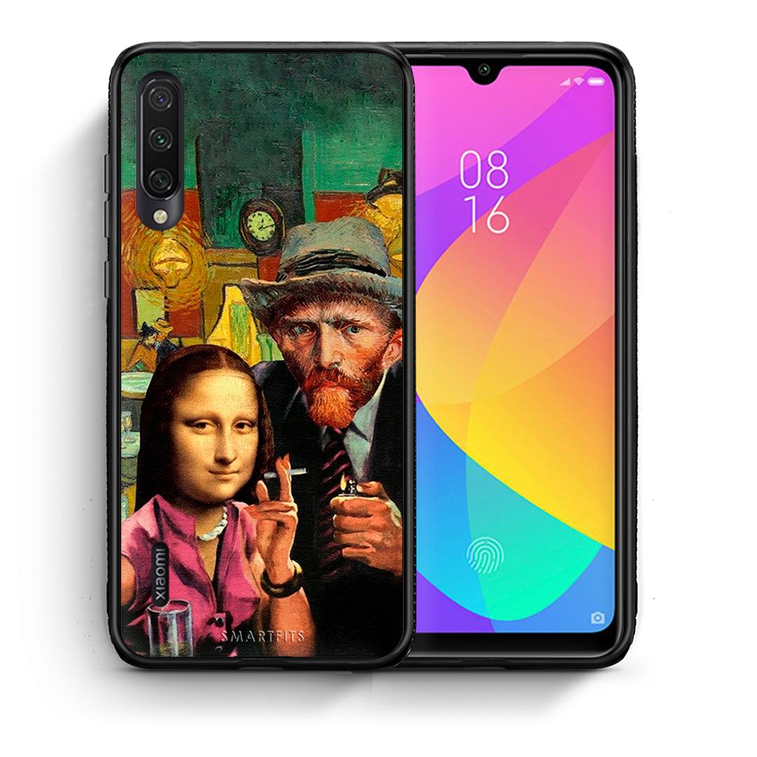 Θήκη Xiaomi Mi A3 Funny Art από τη Smartfits με σχέδιο στο πίσω μέρος και μαύρο περίβλημα | Xiaomi Mi A3 Funny Art case with colorful back and black bezels