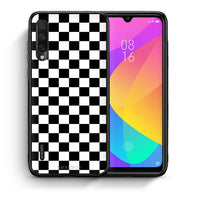 Thumbnail for Θήκη Xiaomi Mi A3 Squares Geometric από τη Smartfits με σχέδιο στο πίσω μέρος και μαύρο περίβλημα | Xiaomi Mi A3 Squares Geometric case with colorful back and black bezels