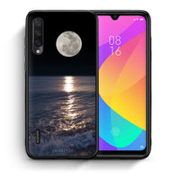 Thumbnail for Θήκη Xiaomi Mi A3 Moon Landscape από τη Smartfits με σχέδιο στο πίσω μέρος και μαύρο περίβλημα | Xiaomi Mi A3 Moon Landscape case with colorful back and black bezels