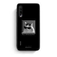 Thumbnail for Xiaomi Mi A3 Meme Cat θήκη από τη Smartfits με σχέδιο στο πίσω μέρος και μαύρο περίβλημα | Smartphone case with colorful back and black bezels by Smartfits