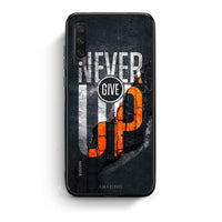Thumbnail for Xiaomi Mi A3 Never Give Up Θήκη Αγίου Βαλεντίνου από τη Smartfits με σχέδιο στο πίσω μέρος και μαύρο περίβλημα | Smartphone case with colorful back and black bezels by Smartfits