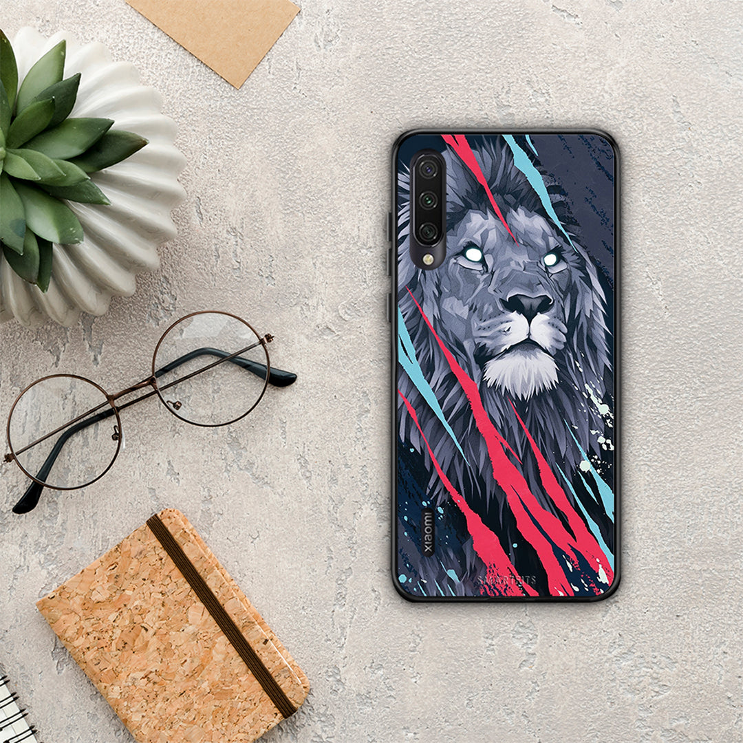 PopArt Lion Designer - Xiaomi Mi A3 case