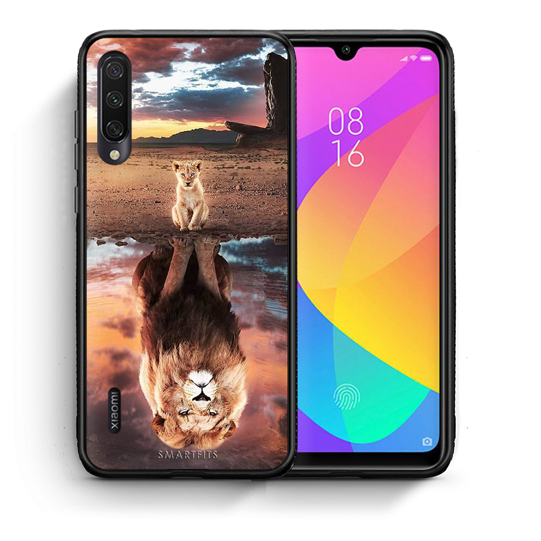 Θήκη Αγίου Βαλεντίνου Xiaomi Mi A3 Sunset Dreams από τη Smartfits με σχέδιο στο πίσω μέρος και μαύρο περίβλημα | Xiaomi Mi A3 Sunset Dreams case with colorful back and black bezels