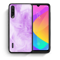 Thumbnail for Θήκη Xiaomi Mi A3 Lavender Watercolor από τη Smartfits με σχέδιο στο πίσω μέρος και μαύρο περίβλημα | Xiaomi Mi A3 Lavender Watercolor case with colorful back and black bezels