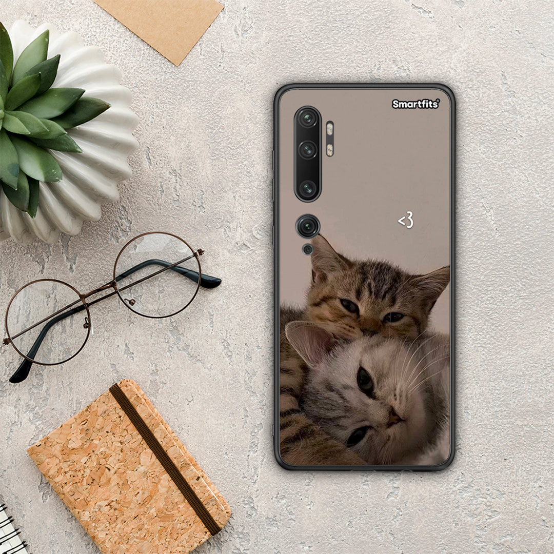 092 Cats In Love - Xiaomi Mi Note 10 / 10 Pro θήκη