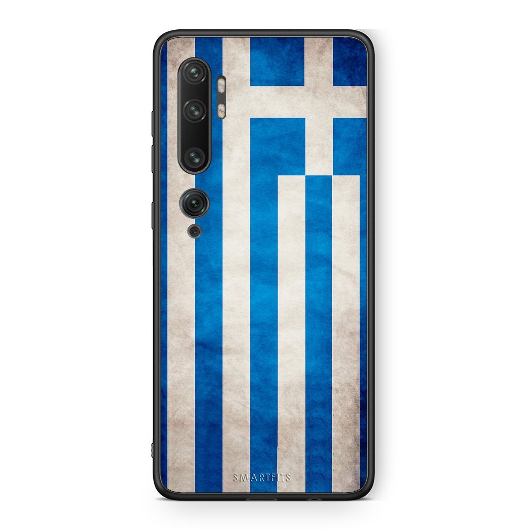 4 - Xiaomi Mi Note 10 Pro Greece Flag case, cover, bumper