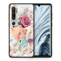 Thumbnail for Θήκη Xiaomi Mi Note 10 Pro Bouquet Floral από τη Smartfits με σχέδιο στο πίσω μέρος και μαύρο περίβλημα | Xiaomi Mi Note 10 Pro Bouquet Floral case with colorful back and black bezels