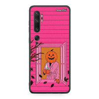 Thumbnail for Xiaomi Mi Note 10 / 10 Pro Halloween Pumpkin Lady Θήκη από τη Smartfits με σχέδιο στο πίσω μέρος και μαύρο περίβλημα | Smartphone case with colorful back and black bezels by Smartfits