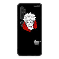 Thumbnail for Xiaomi Mi Note 10 Pro Itadori Anime θήκη από τη Smartfits με σχέδιο στο πίσω μέρος και μαύρο περίβλημα | Smartphone case with colorful back and black bezels by Smartfits