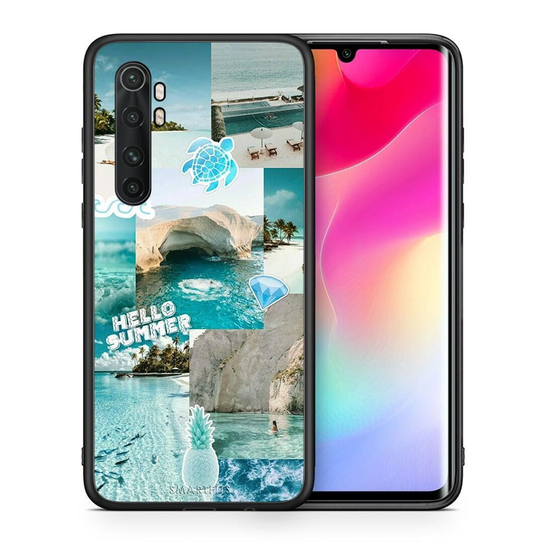 Θήκη Xiaomi Mi 10 Ultra Aesthetic Summer από τη Smartfits με σχέδιο στο πίσω μέρος και μαύρο περίβλημα | Xiaomi Mi 10 Ultra Aesthetic Summer case with colorful back and black bezels