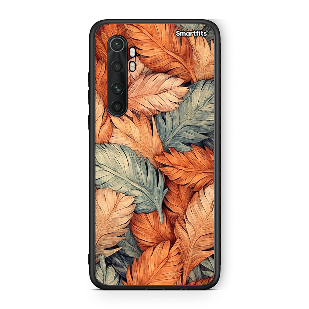 Xiaomi Mi Note 10 Lite Autumn Leaves Θήκη από τη Smartfits με σχέδιο στο πίσω μέρος και μαύρο περίβλημα | Smartphone case with colorful back and black bezels by Smartfits