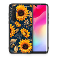 Thumbnail for Θήκη Xiaomi Mi 10 Ultra Autumn Sunflowers από τη Smartfits με σχέδιο στο πίσω μέρος και μαύρο περίβλημα | Xiaomi Mi 10 Ultra Autumn Sunflowers case with colorful back and black bezels