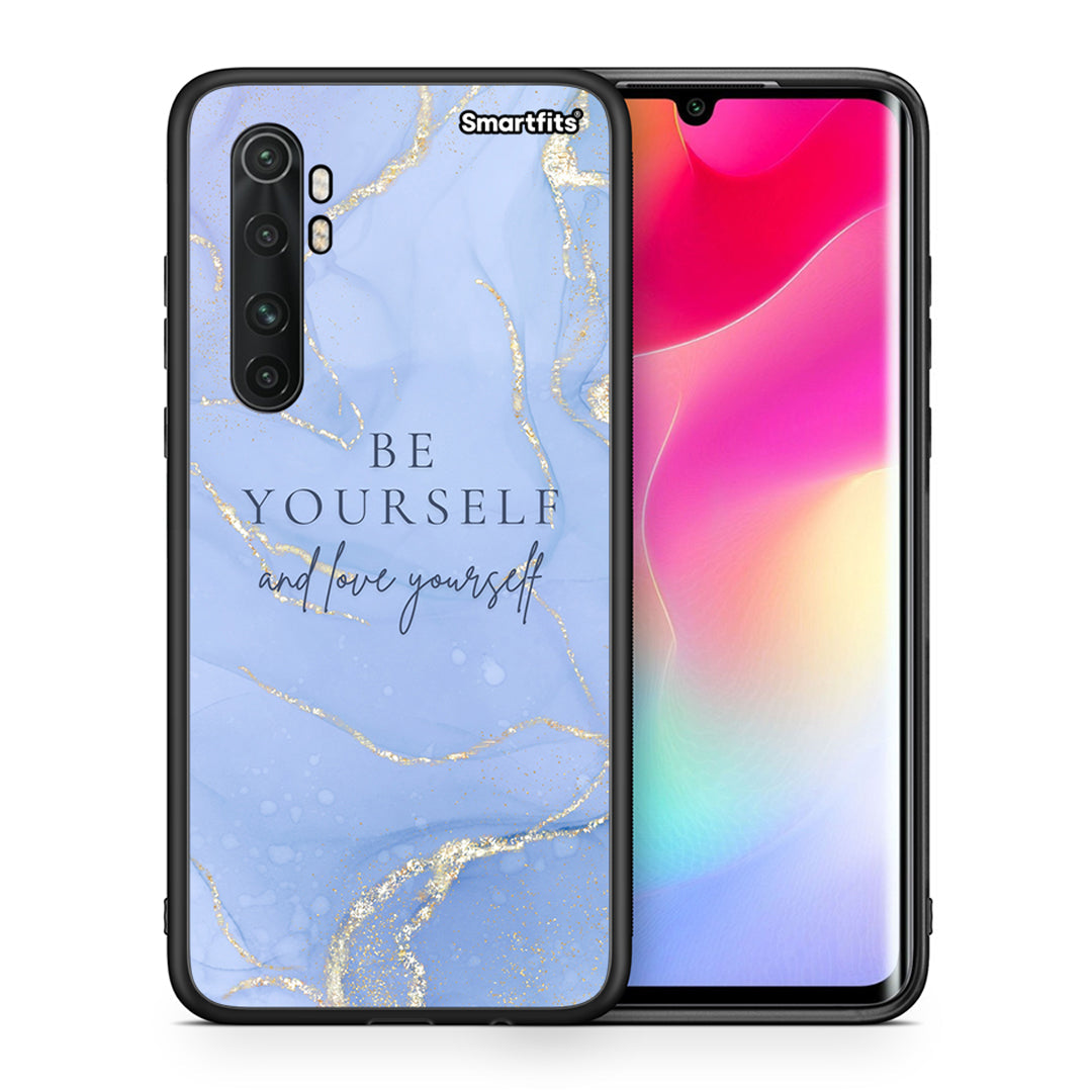 Θήκη Xiaomi Mi 10 Ultra Be Yourself από τη Smartfits με σχέδιο στο πίσω μέρος και μαύρο περίβλημα | Xiaomi Mi 10 Ultra Be Yourself case with colorful back and black bezels