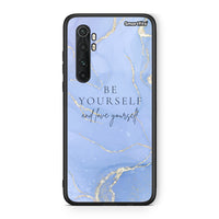 Thumbnail for Xiaomi Mi Note 10 Lite Be Yourself θήκη από τη Smartfits με σχέδιο στο πίσω μέρος και μαύρο περίβλημα | Smartphone case with colorful back and black bezels by Smartfits