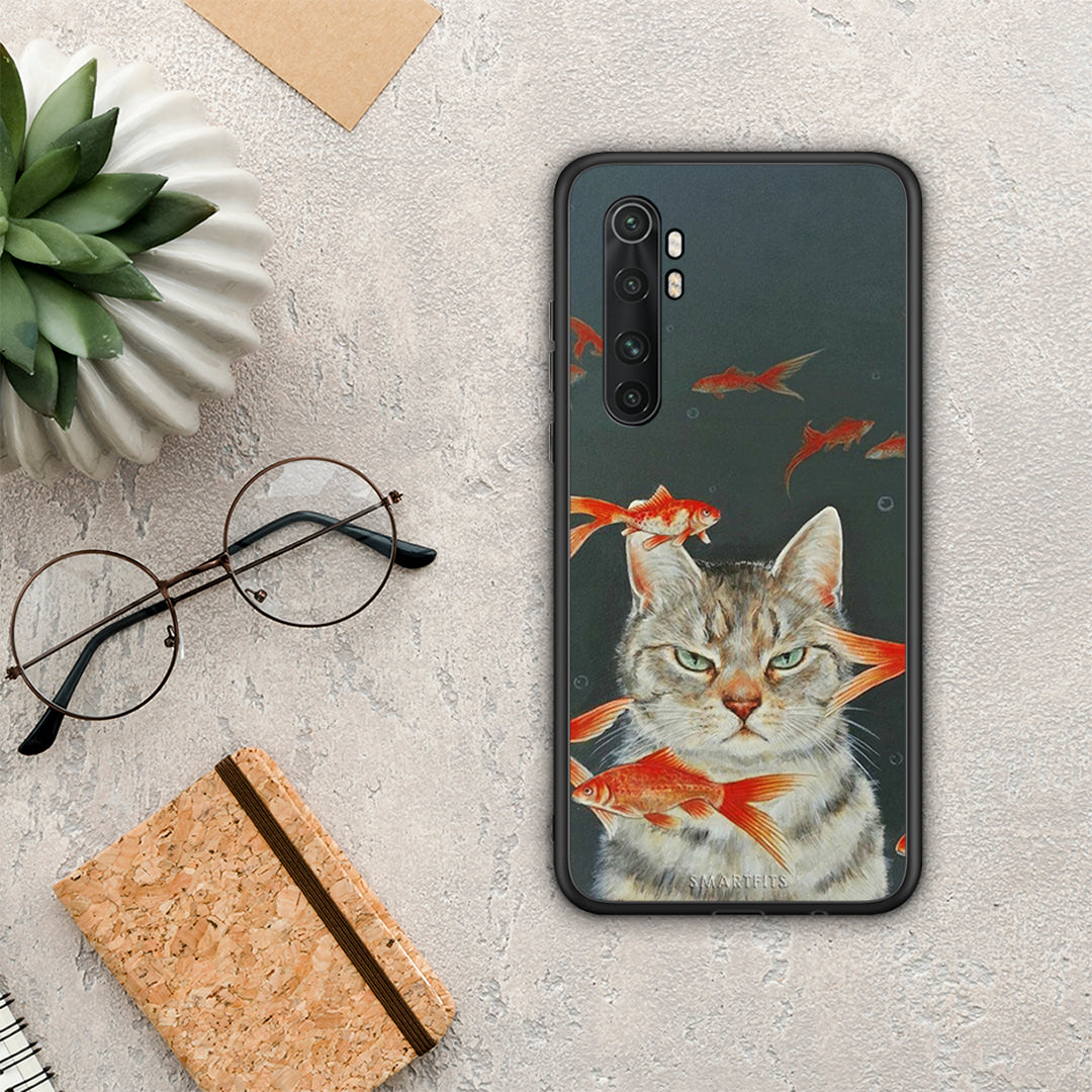 Cat Goldfish - Xiaomi Mi Note 10 Lite case
