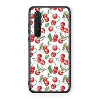 Thumbnail for Xiaomi Mi Note 10 Lite Cherry Summer θήκη από τη Smartfits με σχέδιο στο πίσω μέρος και μαύρο περίβλημα | Smartphone case with colorful back and black bezels by Smartfits