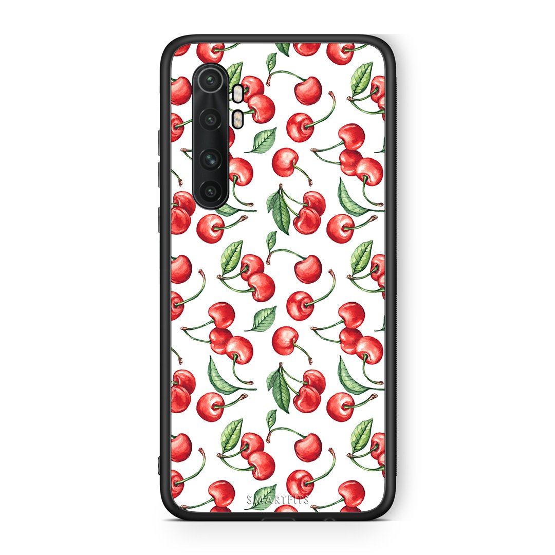 Xiaomi Mi 10 Ultra Cherry Summer θήκη από τη Smartfits με σχέδιο στο πίσω μέρος και μαύρο περίβλημα | Smartphone case with colorful back and black bezels by Smartfits