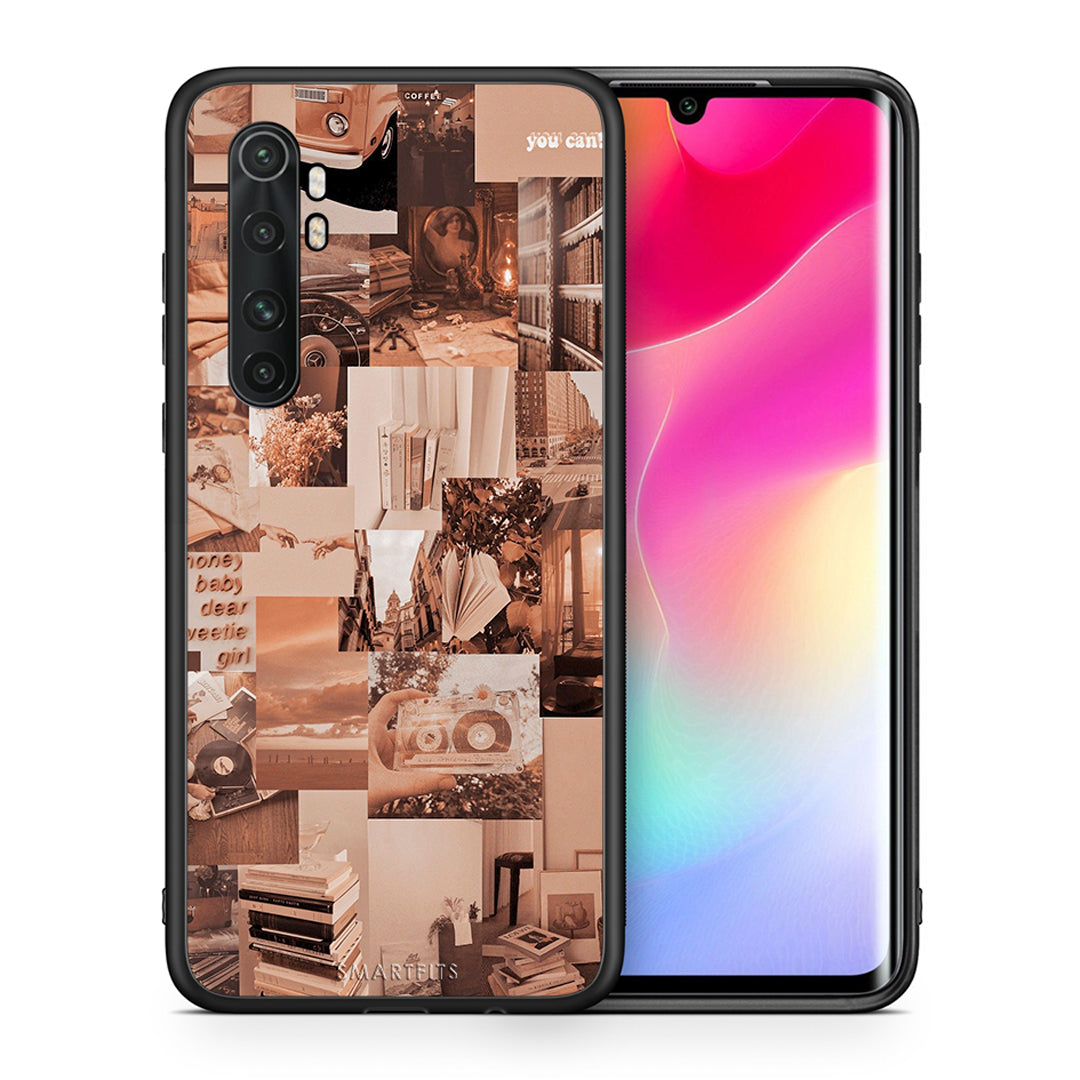 Θήκη Αγίου Βαλεντίνου Xiaomi Mi Note 10 Lite Collage You Can από τη Smartfits με σχέδιο στο πίσω μέρος και μαύρο περίβλημα | Xiaomi Mi Note 10 Lite Collage You Can case with colorful back and black bezels