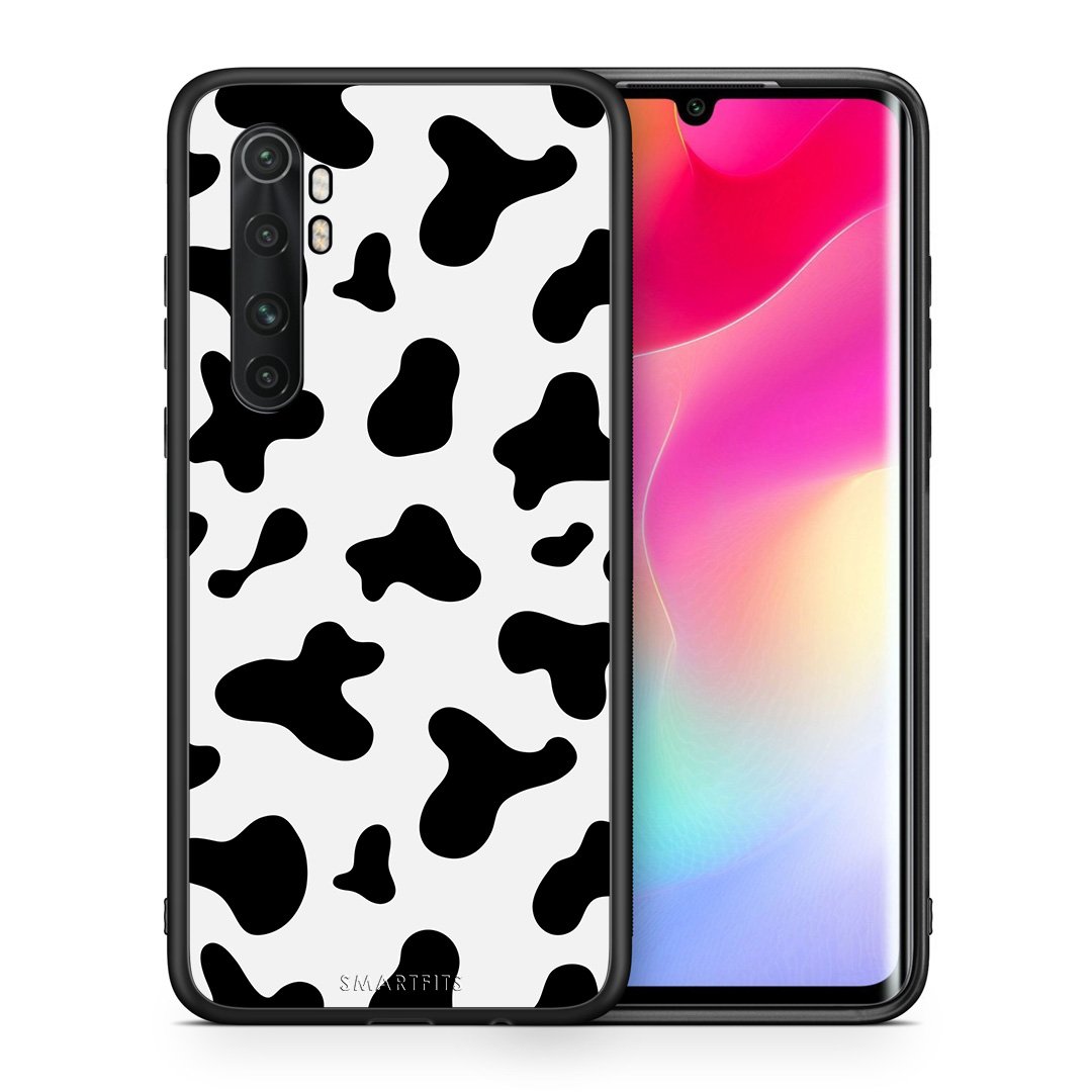 Θήκη Xiaomi Mi 10 Ultra Cow Print από τη Smartfits με σχέδιο στο πίσω μέρος και μαύρο περίβλημα | Xiaomi Mi 10 Ultra Cow Print case with colorful back and black bezels