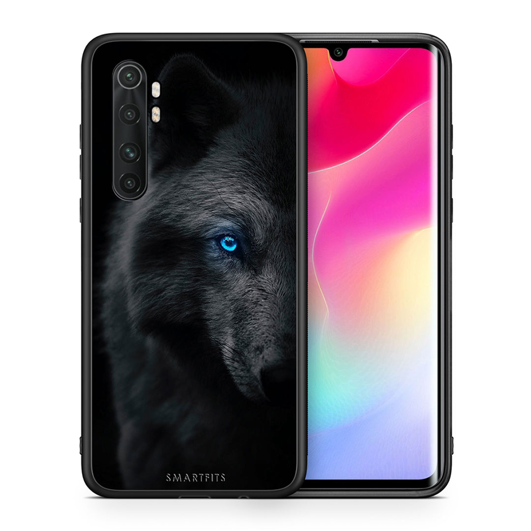 Θήκη Xiaomi Mi 10 Ultra Dark Wolf από τη Smartfits με σχέδιο στο πίσω μέρος και μαύρο περίβλημα | Xiaomi Mi 10 Ultra Dark Wolf case with colorful back and black bezels