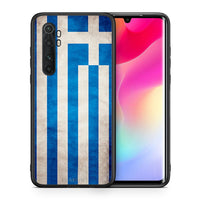 Thumbnail for Θήκη Xiaomi Mi 10 Ultra Greek Flag από τη Smartfits με σχέδιο στο πίσω μέρος και μαύρο περίβλημα | Xiaomi Mi 10 Ultra Greek Flag case with colorful back and black bezels