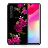 Thumbnail for Θήκη Xiaomi Mi 10 Ultra Red Roses Flower από τη Smartfits με σχέδιο στο πίσω μέρος και μαύρο περίβλημα | Xiaomi Mi 10 Ultra Red Roses Flower case with colorful back and black bezels