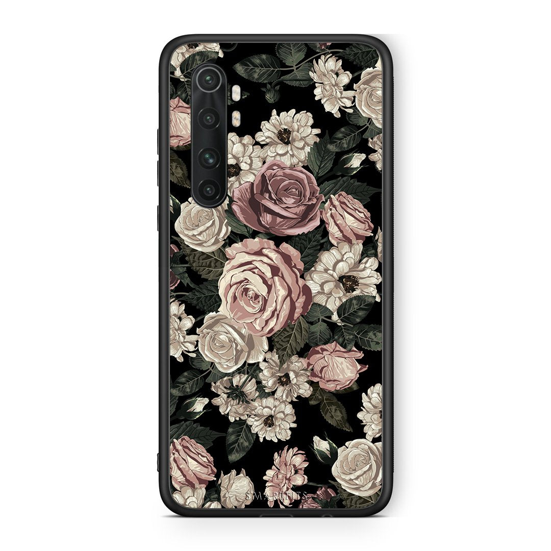 4 - Xiaomi Mi Note 10 Lite Wild Roses Flower case, cover, bumper