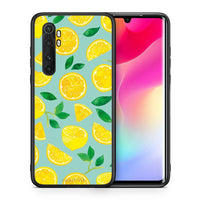 Thumbnail for Θήκη Xiaomi Mi 10 Ultra Lemons από τη Smartfits με σχέδιο στο πίσω μέρος και μαύρο περίβλημα | Xiaomi Mi 10 Ultra Lemons case with colorful back and black bezels