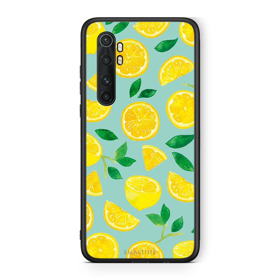 Xiaomi Mi 10 Ultra Lemons θήκη από τη Smartfits με σχέδιο στο πίσω μέρος και μαύρο περίβλημα | Smartphone case with colorful back and black bezels by Smartfits