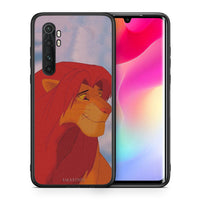 Thumbnail for Θήκη Αγίου Βαλεντίνου Xiaomi Mi Note 10 Lite Lion Love 1 από τη Smartfits με σχέδιο στο πίσω μέρος και μαύρο περίβλημα | Xiaomi Mi Note 10 Lite Lion Love 1 case with colorful back and black bezels