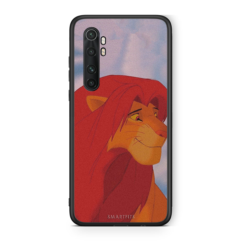 Xiaomi Mi Note 10 Lite Lion Love 1 Θήκη Αγίου Βαλεντίνου από τη Smartfits με σχέδιο στο πίσω μέρος και μαύρο περίβλημα | Smartphone case with colorful back and black bezels by Smartfits