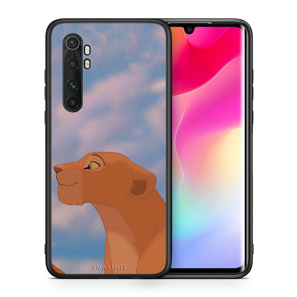 Θήκη Αγίου Βαλεντίνου Xiaomi Mi 10 Ultra Lion Love 2 από τη Smartfits με σχέδιο στο πίσω μέρος και μαύρο περίβλημα | Xiaomi Mi 10 Ultra Lion Love 2 case with colorful back and black bezels