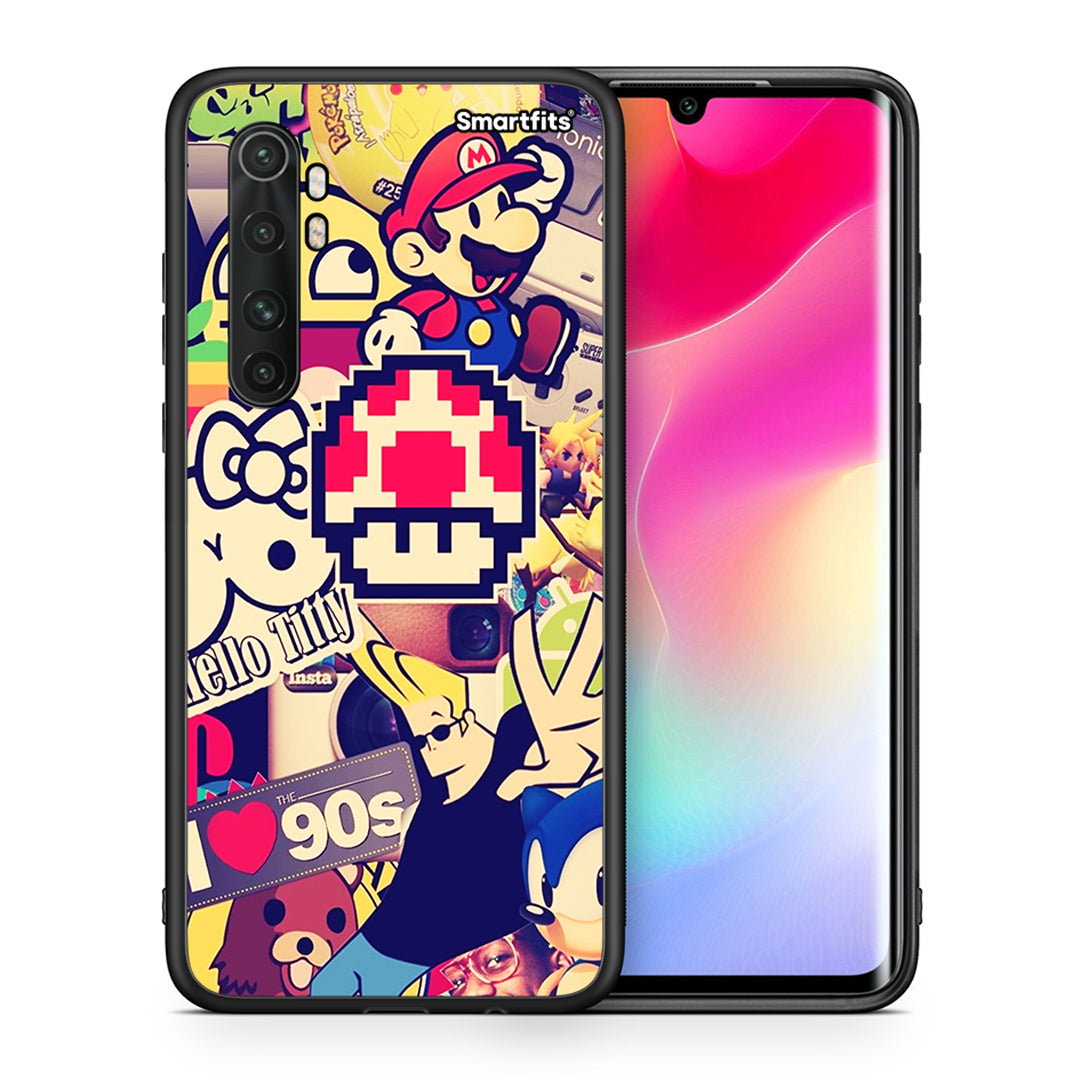 Θήκη Xiaomi Mi 10 Ultra Love The 90s από τη Smartfits με σχέδιο στο πίσω μέρος και μαύρο περίβλημα | Xiaomi Mi 10 Ultra Love The 90s case with colorful back and black bezels